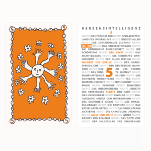 5. Herzensintelligenz, Synergie Karten, Layout & Illustration: Ursula Breinl, Idee & Redaktion: ulrike Hinrichs