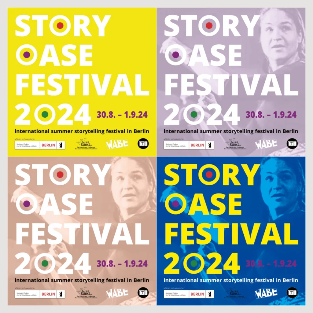 Social-Media-Gestaltung für das Story Oasis Festival 2024