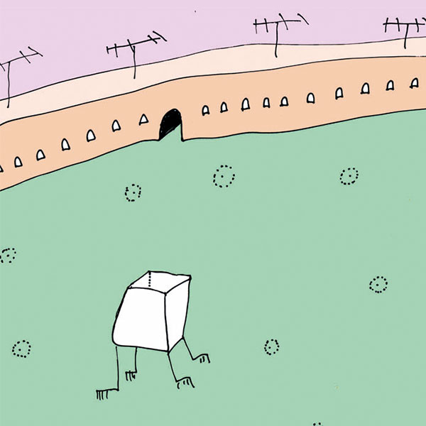 Ursula Breinl Zeichnung und Linie: Die Kiste