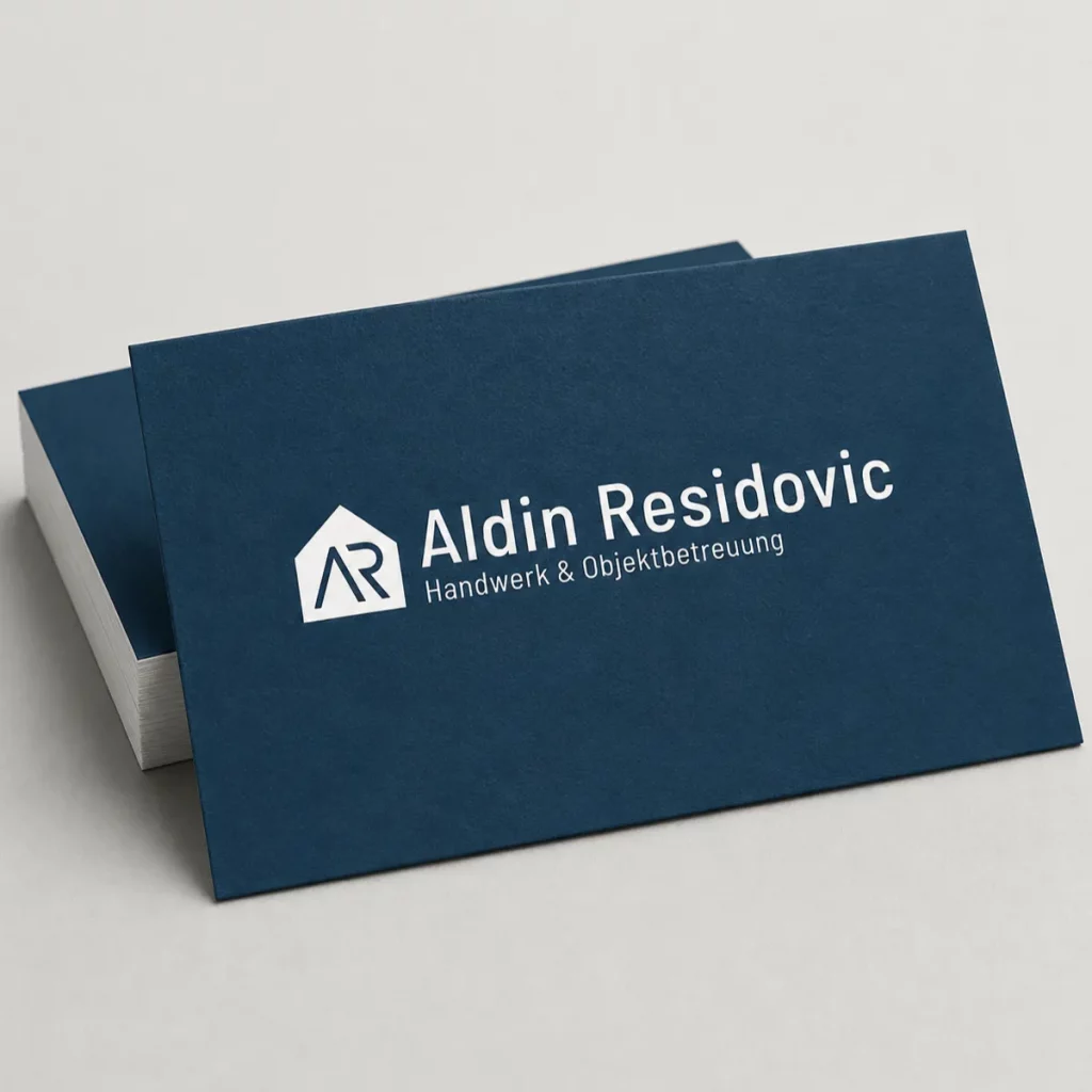 Visitenkarten im Corporate Design von Aldin Residovic