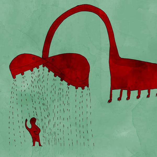 Die Kreativitätsdusche